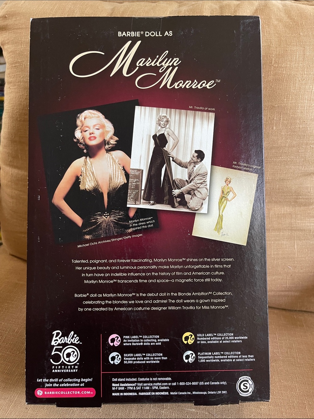 Barbie as Marilyn Monroe Blonde Ambition - Picture 2 of 6
